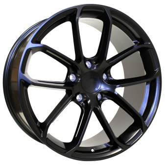 Alu kola Racing Line H5084, 20x10 5x130 ET49, černá matná