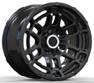 Alu kola Racing Line H883F, 17x8 6x139.7 ET5, černá matná (zátěžová)