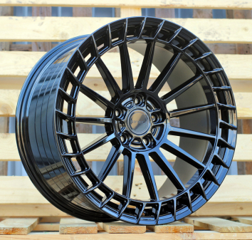 Alu kola Racing Line HF2106B, 20x10 5x120 ET38, černá lesklá
