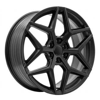 Alu kola Racing Line HF6120, 20x8 6x120 ET48, saténová černá (zátěžová)