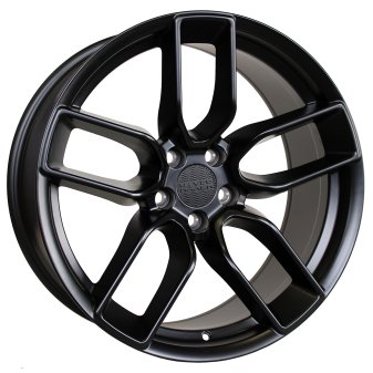 Alu kola Haxer HX031, 20x11 5x115 ET18, černá matná (zátěžová)