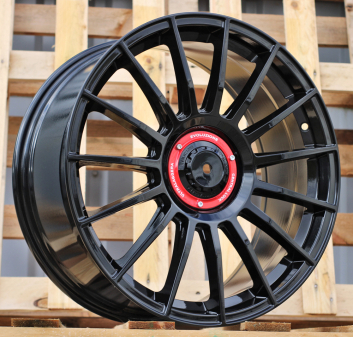 Alu kola Racing Line I0257, 17x7.5 10x108 ET40, černá lesklá