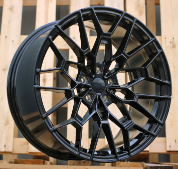 Alu kola Racing Line I0384, 20x8.5 5x120 ET33, černá lesklá (zátěžová)