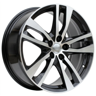 Alu kola Racing Line I5011, 19x8.5 5x112 ET40, černá + leštění
