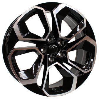 Alu kola Racing Line I5561, 17x7 5x112 ET46, černá + leštění