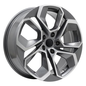 Alu kola Racing Line I5561, 18x8 5x112 ET42, šedivá + leštění