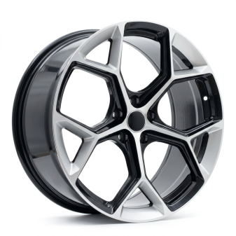 Alu kola Racing Line I5598, 21x9 5x112 ET31, stříbrná + černá lesklá (zátěžová)