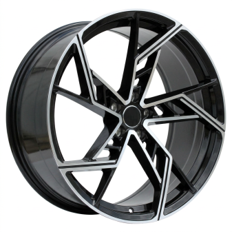Alu kola Racing Line I5611, 18x8 5x112 ET40, černá + leštění
