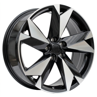 Alu kola Racing Line I5625, 20x8 5x112 ET41, černá + leštění