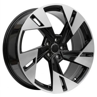 Alu kola Racing Line I5640, 19x8 5x112 ET45, černá + leštění