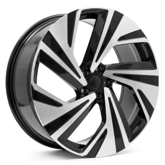 Alu kola Racing Line I5648, 21x9 5x112 ET42, černá + leštění (zátěžová)
