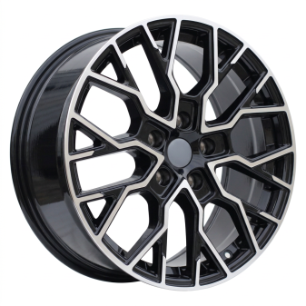 Alu kola Racing Line I5659, 18x8 5x120 ET48, černá + leštění (zátěžová)