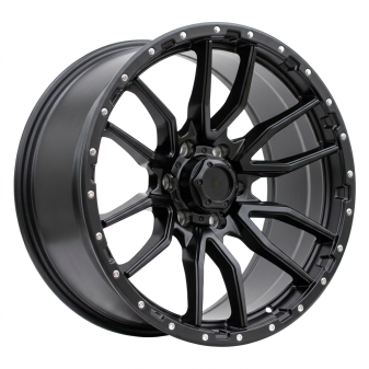 Alu kola Racing Line I6098, 17x9 6x139.7 ET10, černá matná (zátěžová)