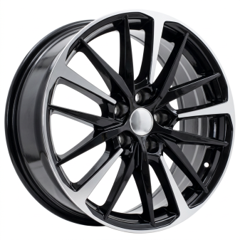 Alu kola Racing Line IN0184, 18x7 5x114.3 ET35, černá + leštění