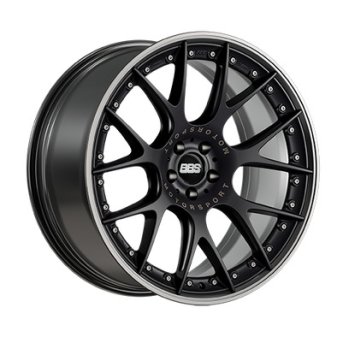 Alu kola Racing Line IN0278, 18x8.5 5x120 ET37, černá matná + leštěný límec