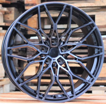 Alu kola Racing Line IN292, 18x8 5x120 ET34, černá + leštění