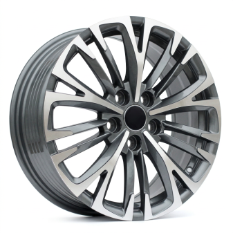 Alu kola Racing Line IN3515F, 17x7 5x114.3 ET50, šedivá + leštění
