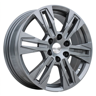 Alu kola Racing Line IN3606F, 17x6.5 6x120 ET50, šedivá (zátěžová)