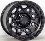 Alu kola Racing Line JT178, 17x9 6x114.3 ET, černá matná (zátěžová)