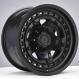 Alu kola Racing Line JT186, 17x9 6x139.7 ET, černá matná + leštěný límec (zátěžová)