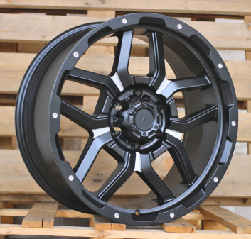 Alu kola Racing Line JT198, 20x9 6x139.7 ET10, černá + leštění