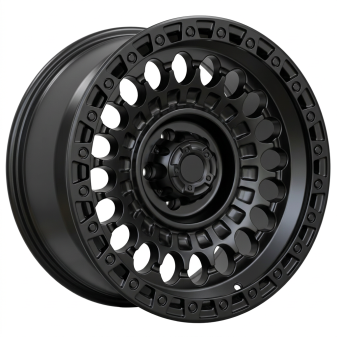 Alu kola Racing Line JT220, 16x8.5 6x114.3 ET, černá matná