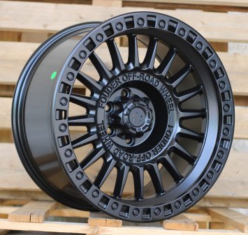 Alu kola Racing Line JT222, 18x9 6x139.7 ET, černá matná