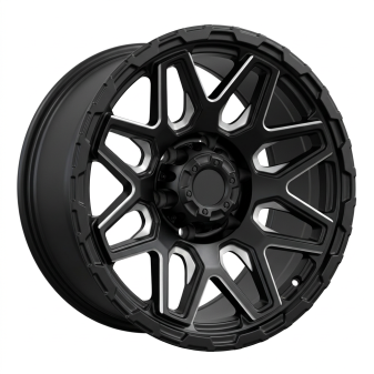 Alu kola Racing Line JT257, 17x9 6x139.7 ET, černá matná