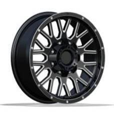 Alu kola Racing Line L1588, 20x9 6x135 ET-12, černá + leštění