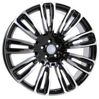 Alu kola Racing Line XE136, 20x9 5x108 ET45, černá + leštění (zátěžová)