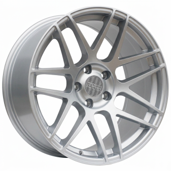 Alu kola Racing Line XF995, 19x10 5x120 ET30, stříbrná