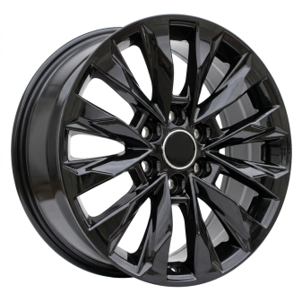 Alu kola Racing Line Y0185, 20x8 6x139.7 ET60, černá lesklá (zátěžová)
