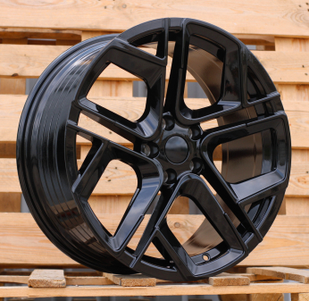 Alu kola Racing Line Y1243, 19x8.5 5x112 ET38, černá lesklá