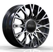 Alu kola Racing Line Y1283, 16x6.5 4x98 ET35, šedivá + leštění