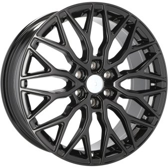 Alu kola Racing Line YF0412, 19x8 6x120 ET48, černá lesklá (zátěžová)