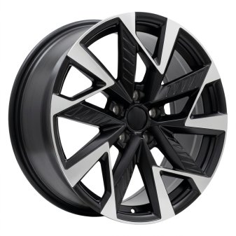 Alu kola Racing Line YF0443, 19x8 5x112 ET40, černá matná + leštění