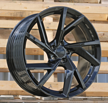 Alu kola Racing Line YF5709, 20x8.5 5x108 ET40, černá lesklá (zátěžová)