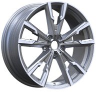 Alu kola Racing Line YF5710, 20x8 5x112 ET46, černá + leštění