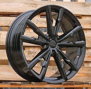 Alu kola Racing Line YF5710, 19x8 5x112 ET46, černá lesklá