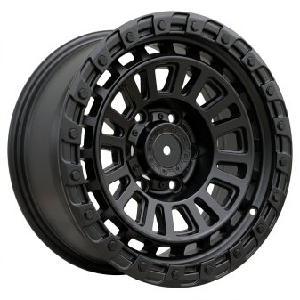 Alu kola Racing Line YS182, 17x8 6x139.7 ET0, černá matná (zátěžová)