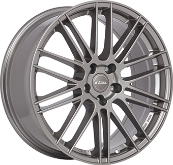Alu kola RIAL KIBO, 20x8.5 5x114.3 ET36, šedivá lesklá