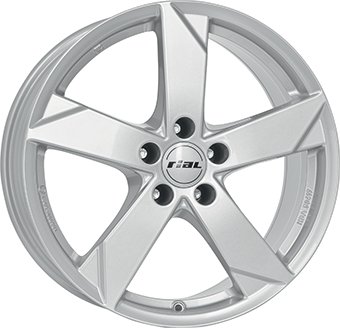 Alu kola RIAL KODIAK, 17x7 5x112 ET39, stříbrná