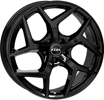 Alu kola RIAL SALENTO, 18x8 5x114.3 ET40, černá lesklá