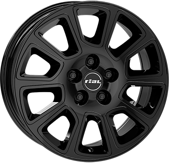 Alu kola RIAL TRANSPORTER 2, 16x6.5 6x130 ET54, černá lesklá (zátěžová)