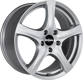 Alu kola RONAL R42, 17x7 4x114.3 ET40, stříbrná