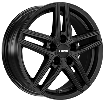 Alu kola RONAL R65, 18x7 5x105 ET38, černá matná