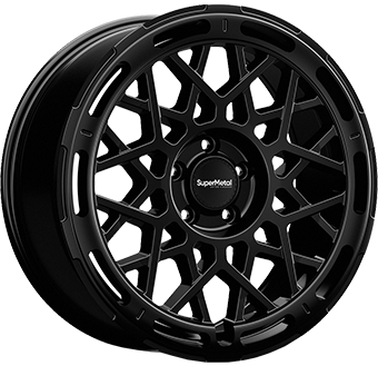 Alu kola SUPER METAL CAGE, 18x8 6x130 ET45, černá matná (zátěžová)