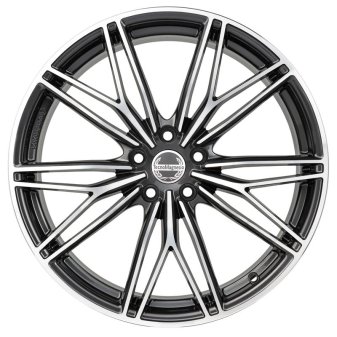 Alu kola TecnoMagnesio MOTORSPORT, 20x8 5x112 ET46, šedivá + leštění