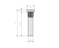 Kolové svorníky - štefty M12x1,25x52mm, tisícihran Ø14,3mm