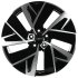 Alu kola CMS C32, 19x7.5 5x114.3 ET45, černá + leštění (zátěžová)